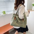thumbnail image 1 of Bolsa Bolso de mano para mujer Bolsos de hombro de gran capacidad con múltiples bolsillos de nailon (verde) JShteea Para Estrenar, 1 of 9