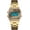 Y Gold, variant on Classic Unisex Military Digital Multifunction Sports Watch Square Face Waterproof Electronic Led Watch Stainless Steel Band Business Watches for Women's Men's