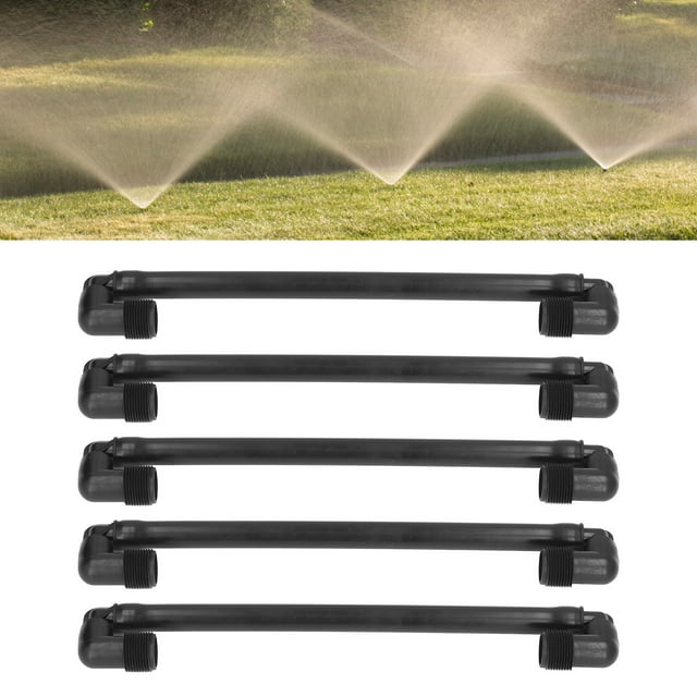 Spptty 5PCS G3/4 External Thread Swing Joint Pipe Rotatable Swing Joint Assembly Lawn Irrigation Tool,Pipe Swing Assembly,Swing Pipe