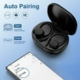 thumbnail image 6 of Wireless Earbuds,Bluetooth 5.3 Headphones for iPhone Android 60Hrs Playtime Waterproof IPX7 In-Ear Stereo Earphones Headset Noise Cancelling True Wireless Earbuds with Ear Hooks&Charging Case,Black, 6 of 7