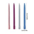 thumbnail image 3 of Hmgxay Long Candles, Elegant Tapered Candles for Weddings, Stylish Decorative Candles for Parties, Multifunctional Long Candle Set for Home Decor(Multicolor), 3 of 6