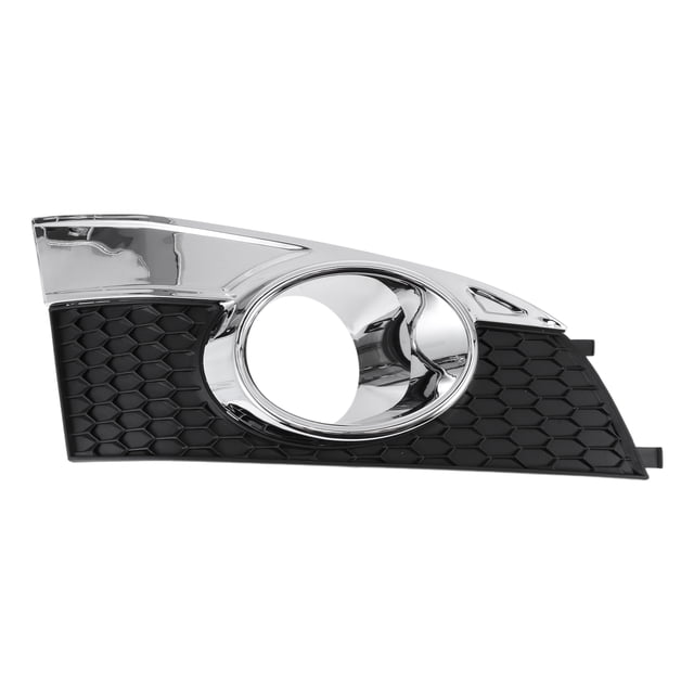Cubierta de la luz de niebla del parachoques delantero inferior, inserciones de luz de niebla No. 20999627/96945185 para Chevrolet Captiva 12-14, tono negro plateado, ABS, 1 Pc, frontal derecho
