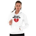 thumbnail image 4 of Heartbreaker Valentines Day Break Up Hoodie Sweatshirt Women Men Brisco Brands X, 4 of 6