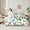 Cream Green, variant on Feelyou Spring Garden Floral Twin Bedding Sets 7-Piece, Farmhouse Flower Bedding Comforter Set, Vintage French Style Reversible Sheet Sets, Luxury Bedroom Decor