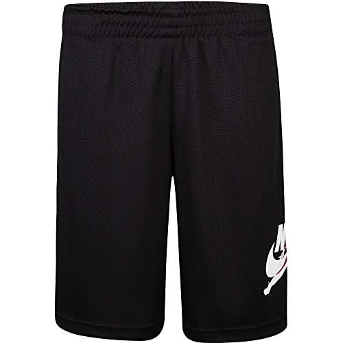 Garçon S Air Jordan Jumpman Classiques Shorts Noir 95A126-023 Salle de Sport Rouge Blanc, Grand