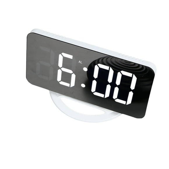 Automatic Alarm Clock,LED Digital Alarm Clock Mirror Clock LED Vibrating Alarm Clock Quality You Can Trust