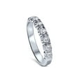thumbnail image 4 of Bague de Mariage Diamant 1/2ct Or Blanc 14K, 4 of 4