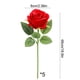thumbnail image 3 of Plantas Artificiales De Plástico Paquete De 5 Ramos De Flores Artificiales Para Bodas En Casa, Flores Decorativas Multiusos De Plástico En Rojo, 48cm Rkxzt, 3 of 9