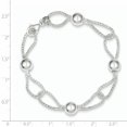 thumbnail image 2 of 925 Sterling Silver Fancy Bracelet, 2 of 2