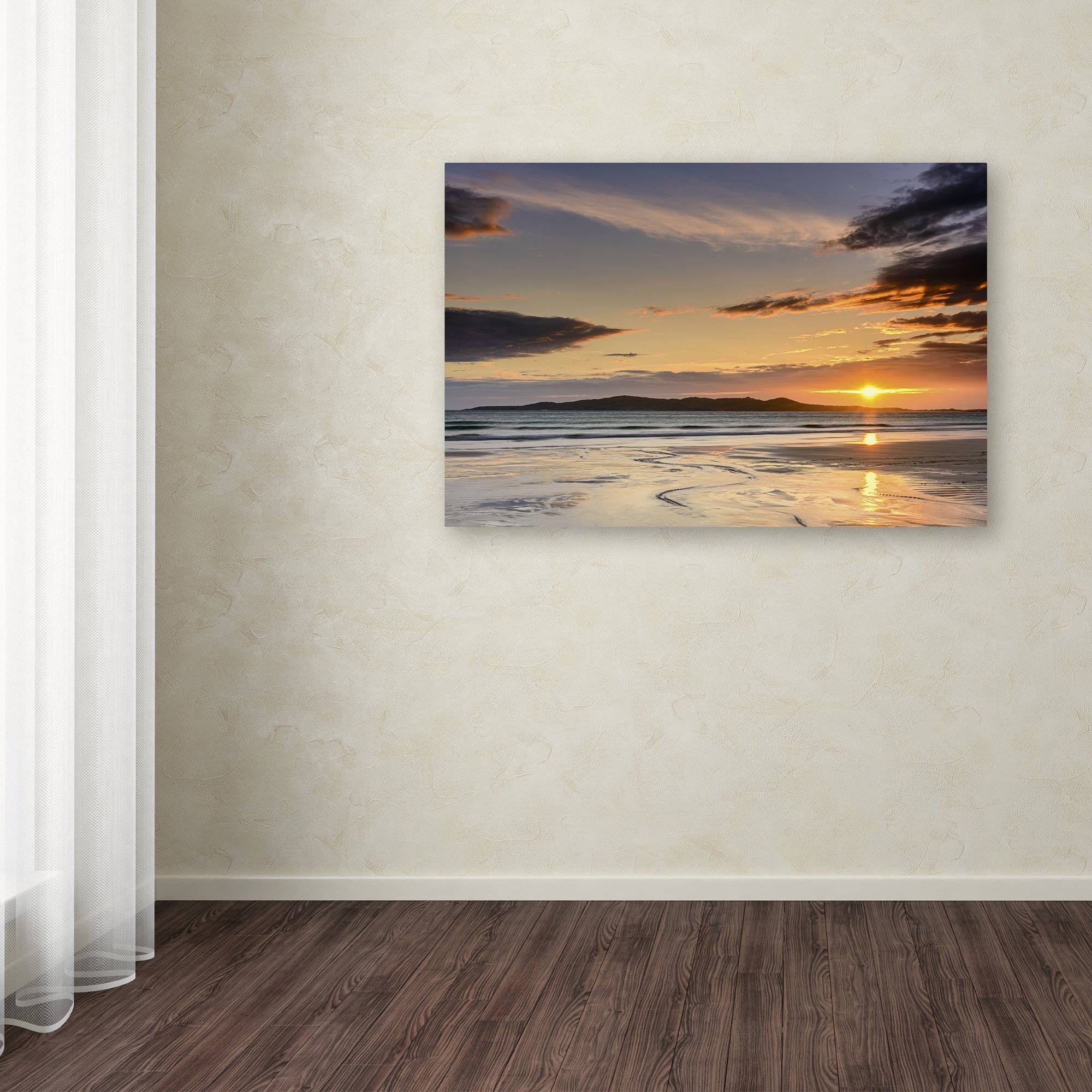 Trademark Fine Art 'Patterns in Sand' Canvas Art by Michael Blanchette Photography