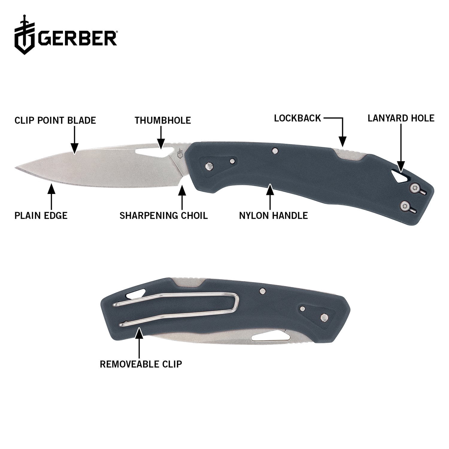 Gerber Gear Folding Pocket Knives Greatest Hits Gift Set 3-piece EDC Knife Set