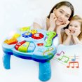 thumbnail image 3 of Table d'Apprentissage Musicale Lumineuse Centre d'Activités Musicales Table de Jeu pour Enfants, 3 of 10
