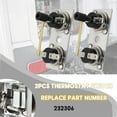 thumbnail image 5 of 2PCS Thermostat Switch 232306 Compatible with -RV Water Heater Parts 120V,RV Water Heater Thermostat, 5 of 7