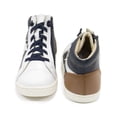 thumbnail image 6 of Old Soles Boys Shoot High Shoes, Navy \ Snow,33 EU (1.5 US) M US, 6 of 7
