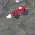 thumbnail image 4 of Inktastic Red Monster Truck Action Boys or Girls Baby Bodysuit, 4 of 5