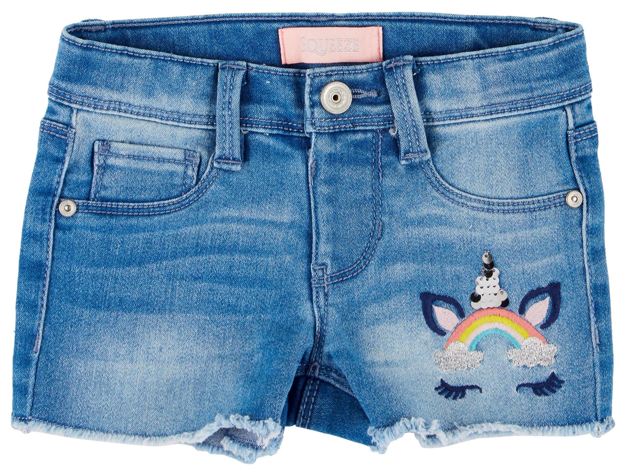 Squeeze Toddler Girls Rainbow Unicorn 