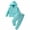 Sky Blue, variant on Odeerbi Kids Boys Girls Winter Outfits Tie-dye Sweatsuits Long Sleeve Gradient Printed Hooded Sweatshirt Long Sweatpants Two-Piece Tracksuit Set Light Blue