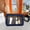 Blue, variant on Clear Makeup Bag Small,Portable Toiletry Bag with Zipper Cosmetic Travel Bag Makeup Organizer Case Mini Makeup Pouch for Purse Car Organizer Bag for Women Men