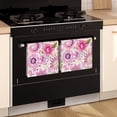 thumbnail image 3 of 6 Pcs Funny Kitchen Towels,Pioneer Flower Floral Print Pattern Microfiber Dish Towels,Kitchen Tea Towels,Kitchen Towel Set (18" X 26"), 3 of 7