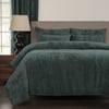 SIScovers Draper Blue Soft 6-piece Duvet Cover Set