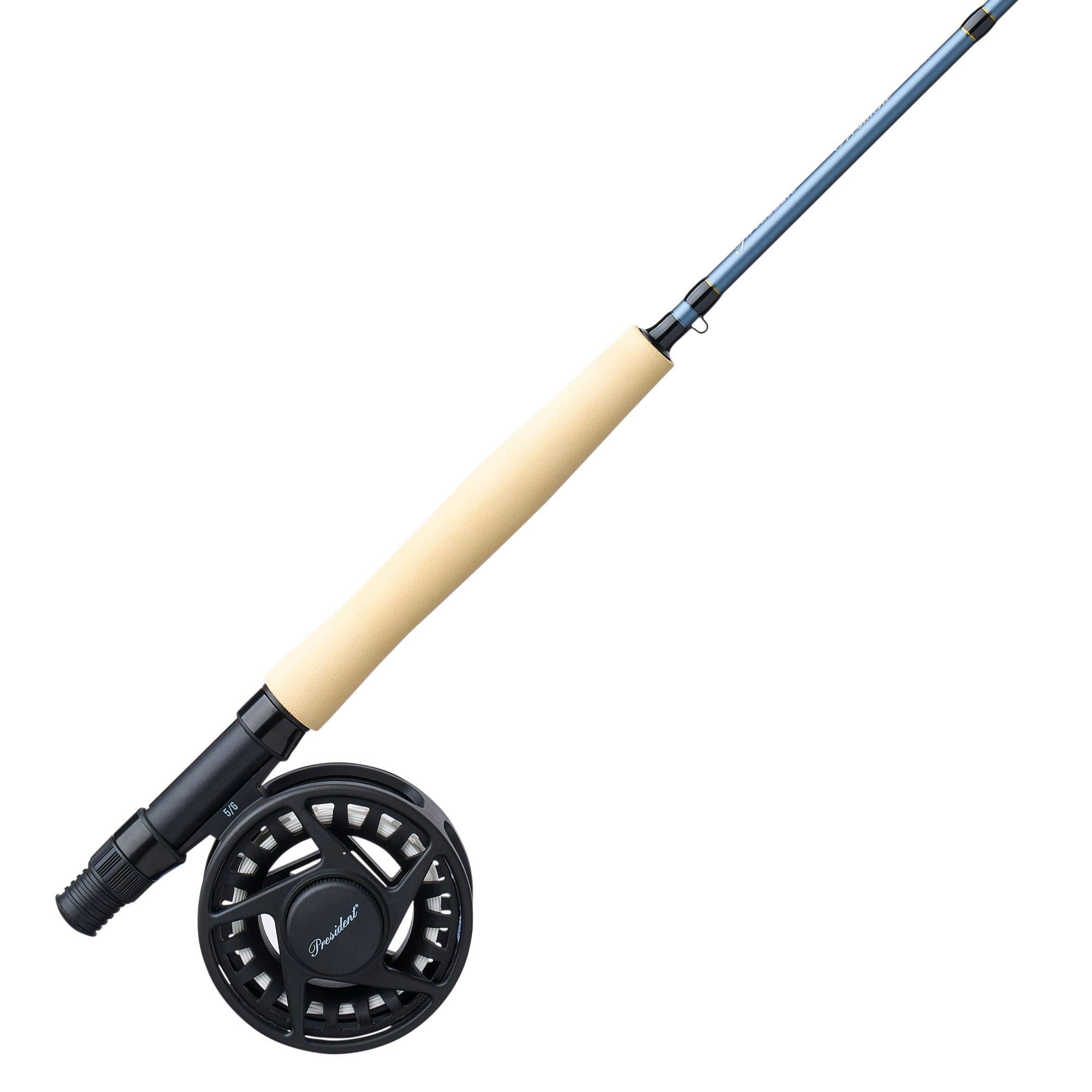 Pflueger President Fly Fishing Combo, 8' Light Rod, 5/6 Size Reel
