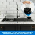 thumbnail image 6 of lemontalking 28" Undermount Kitchen Sink Single Bowl Basin Stainless Steel Kitchen Bar With Multiple Accessories, 6 of 8