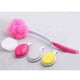 thumbnail image 3 of 1 juego de cepillos de baño, accesorios, cepillo de espalda multiusos, cabezales surtidos, cepillo de baño, cepillo de limpieza plegable, rosa, 3 of 6