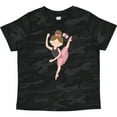 thumbnail image 3 of Inktastic Ballet Dancer for Little Girls Girls Toddler T-Shirt, 3 of 5