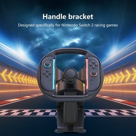 Racing Steering Wheels for Nintendo Switch 2, Gaming Steering Wheel  for Mario Kart