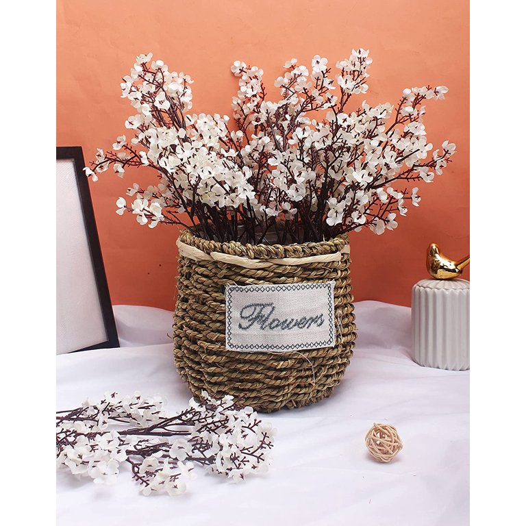 6Pcs Babys Breath Artificial Flowers Bulk Real Touch Flowers Fake
