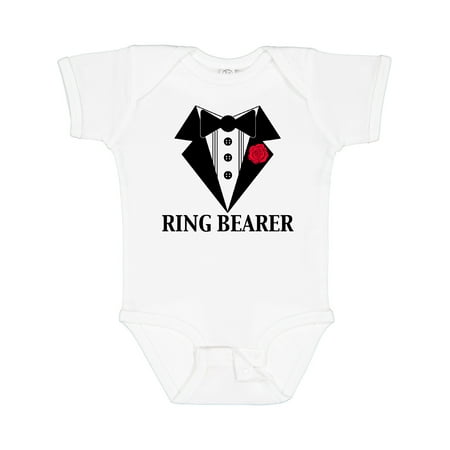 

Inktastic Tuxedo Ring Bearer Gift Baby Boy Bodysuit