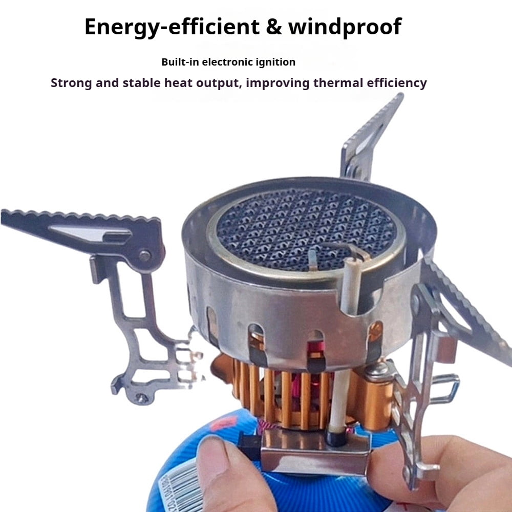 M altemura 3500W Outdoor Portable T2 Infrared Windproof Energy - Saving High - Altitude Gas Stove for Camping, Picnicking, Mountaineering and Hiking