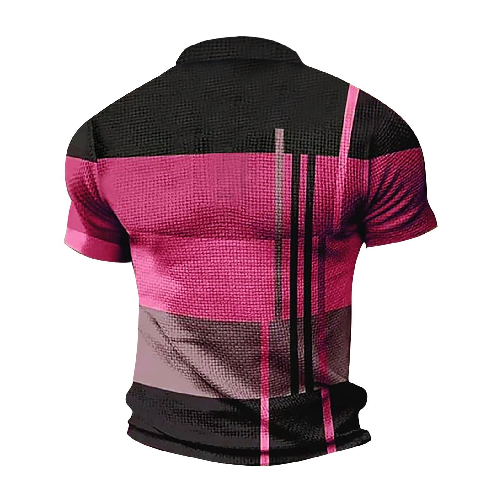 Cycling Octopus Men's Polo-Shirt Regular-Fit Short Sleeve Sports Quick Dry  Golf Tennis T-Shirt