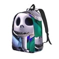 thumbnail image 1 of Goofa The Nightmare Before Christmas Pattern Durable Canvas Daypack - High-Quality Vintage Backpack, Compact & Versatile for Travel and Everyday Use-Small, 1 of 5