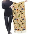 thumbnail image 4 of Shawl Wraps for Women - Wine Bottle Print No.9042 Oversized Fall Winter Fashion Blanket Scarf for Women, 4 of 6
