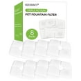 thumbnail image 3 of Cat Fountain Filter Replacement, 4 Packs Cat Water Filters with Three Stage Filtration System DEWEL, 3 of 8