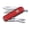 Red, variant on Victorinox Classic SD Swiss Army Knife, Compact, 7 Functions, Swiss Made Pocket Knife with Small Blade, Screwdriver and Key Ring - Red, Blister