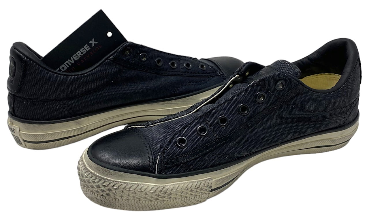 Converse Chuck John Laceless Slip-On Shoes in Burnished Black (Men 4/Women 6) -