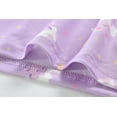 thumbnail image 6 of DDSOL Girl Bunny Pajamas Long Sleeves 2-Piece Sleepwear Purple Size 7, 6 of 8