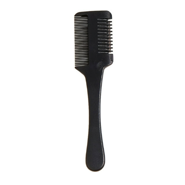 Amdohai Razor Comb Hair Cutter Comb Double-ended Cutting Scissors Hair Thinning Comb Slim Haircuts Cutting Tool DIY Styling Tool