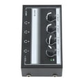 thumbnail image 5 of Mezclador de sonido de 4 canales HA400A, Monitor profesional de ruido ultrabajo, mezclador de sonido para Bar, fiesta, enchufe estadounidense de 100-240V, 5 of 5