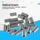 thumbnail image 4 of Inserto De Reparación De Roscas M14 Acero Inoxidable SS304 Insertos De Rosca De Tornillo Helicoidal De Alambre En Espiral M14x2x3 D, 20 Piezas ANGGREK Otros, 4 of 8