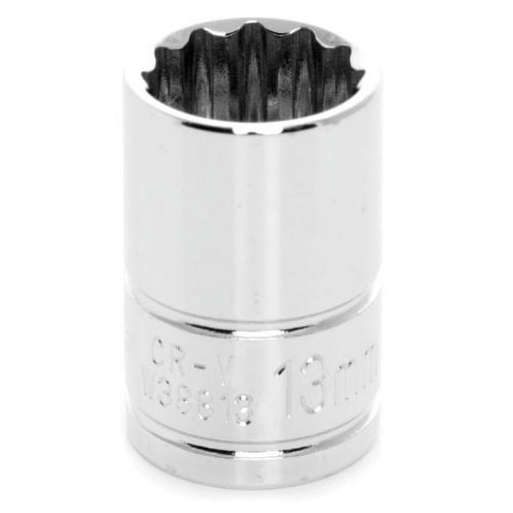 Wilmar W38813 3/8" Drive 12-Point Socket, 13mm