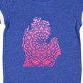 thumbnail image 4 of Inktastic Michigan Silhouette Mandala Boys or Girls Baby Bodysuit, 4 of 5
