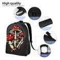thumbnail image 5 of Fotbe Red Mushrooms Travel Laptop Backpack, Business Slim Sturdy Laptops Backpack, Water Resistant College School Computer Bag Gift for Men & Women Fits 15.6 Inch Notebook, 5 of 8