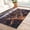 City 07, variant on 70s Retro Rectangle Area Rug – Non-Slip, Machine Washable, Low-Pile, Soft, Indoor/Outdoor – for Living Room, Bedroom, Entryway – Modern Home Decor Carpet