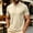 Khaki, variant on Dolkfu Yellow Polos Shirts for Men Big And Tall Retro Vintage Collared Button Short Sleeve Polos Plaid Modern Minimalist Tops Khaki,Xs