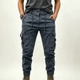 thumbnail image 2 of EazyTech Women's Tactical Jogger Pants - Elastic Cuff Outdoor Trousers with Utility Pockets for Hiking, 2 of 5