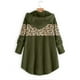 thumbnail image 4 of Puntoco Chaqueta holgada con capucha y botones de felpa para mujer Puntoco Puntoco-1, 4 of 5
