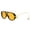 Black-Orange, variant on Aviator Double Bridge Sunglasses, UV400 Protection, Unisex Metal Frame, 2026 New Arrival